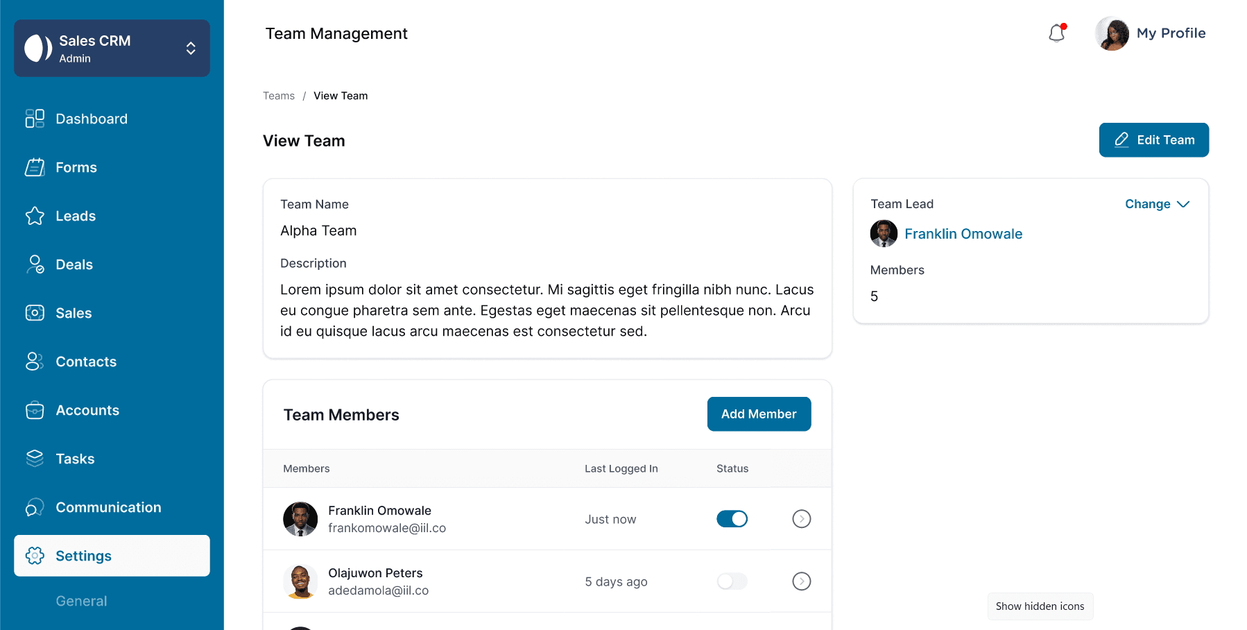 Role Management